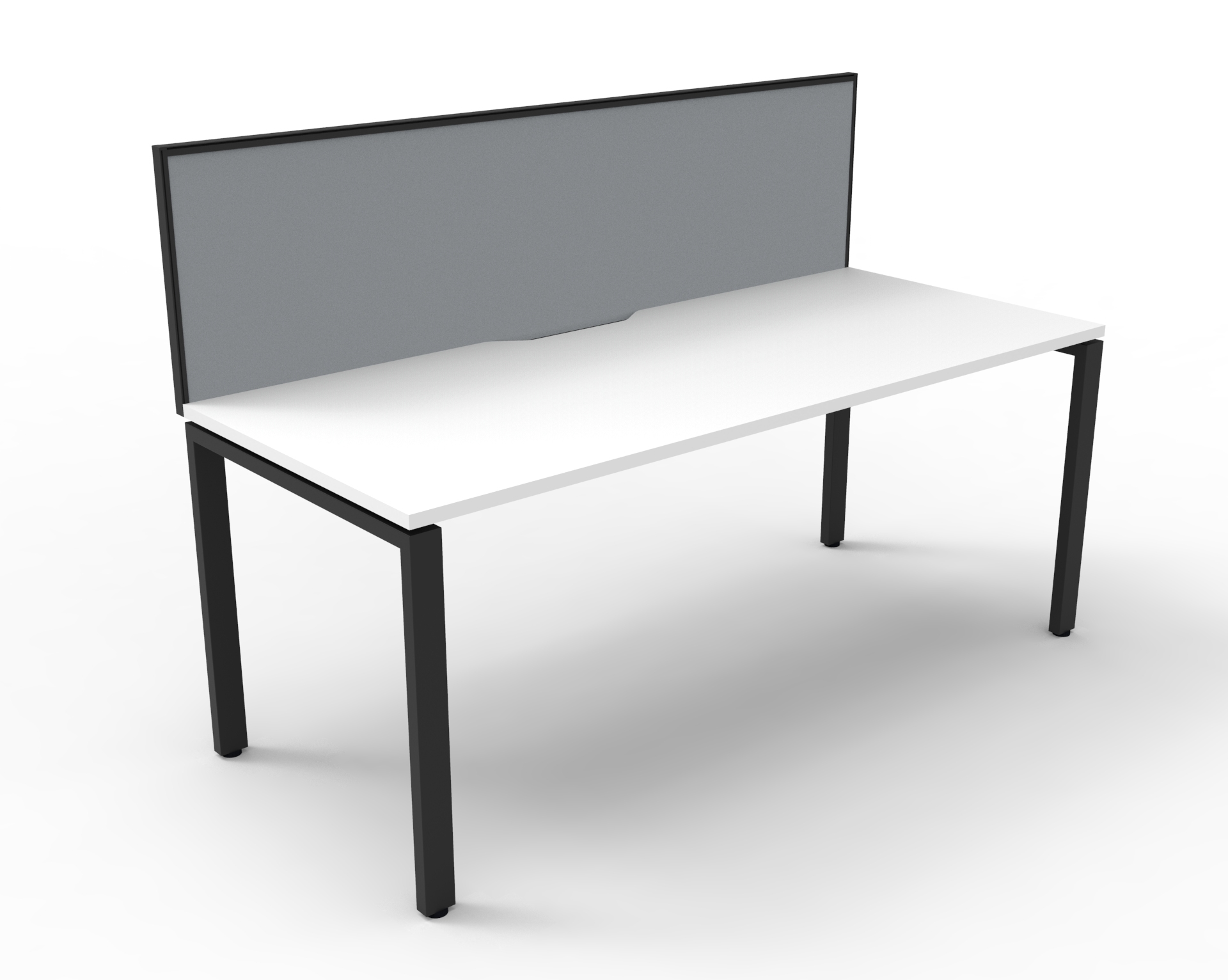 Profile 1 Person Workstation - with Screen